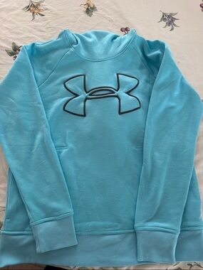 Under Armour Aqua Blue Pullover Sweatshirt